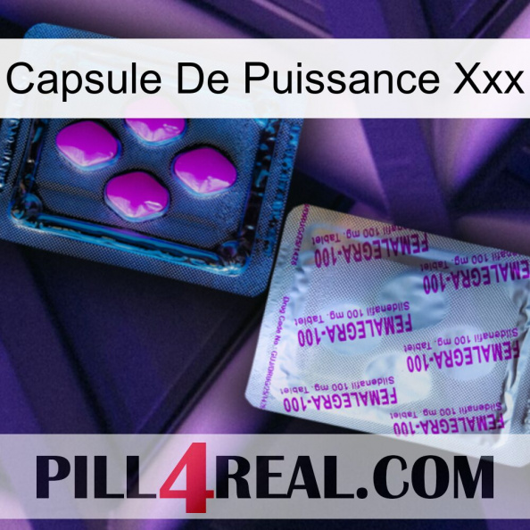 Xxx Power Capsule 37